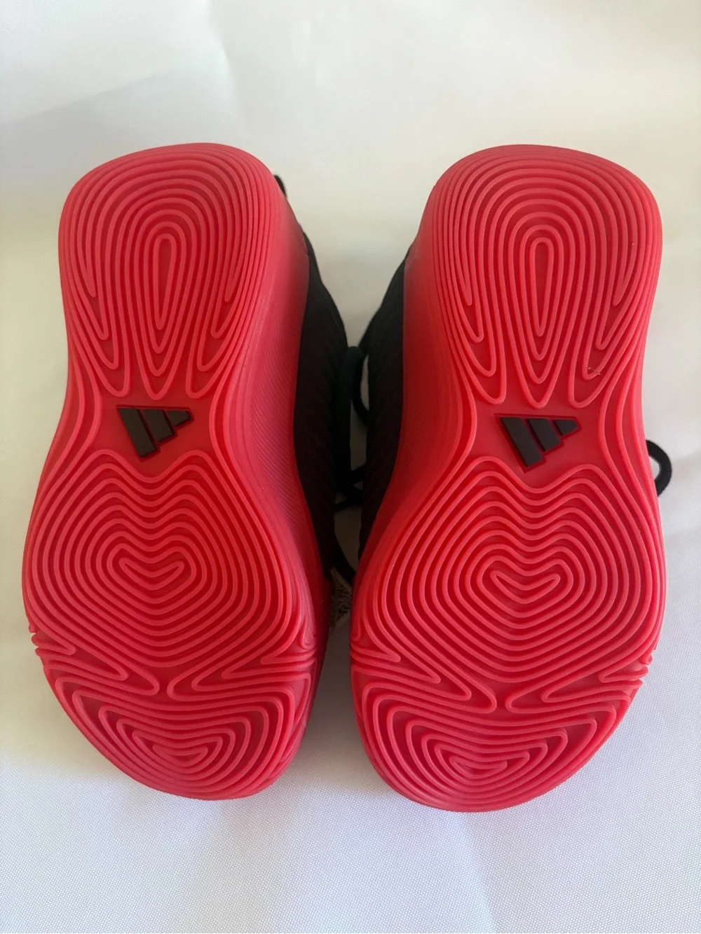 Adidas Kids Black and Red Athletic Sneakers 13T NEW